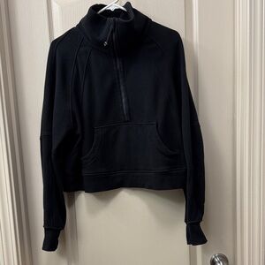 Lululemon funnel neck scuba